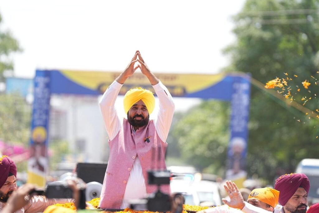 CM Bhagwant Singh Mann Launches Shukrana Yatra in Sri Kesgarh Sahib Following Anti-Beadbi Law Enactment