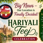 Calgary ( Rajeev Sharma): A vibrant evening of culture, tradition, music, and community spirit is coming to Calgary with the grand “Hariyali Celebration – Inspired by Rajasthan” on Saturday, August 8, 2026, at the New Indo-Canadian Centre.