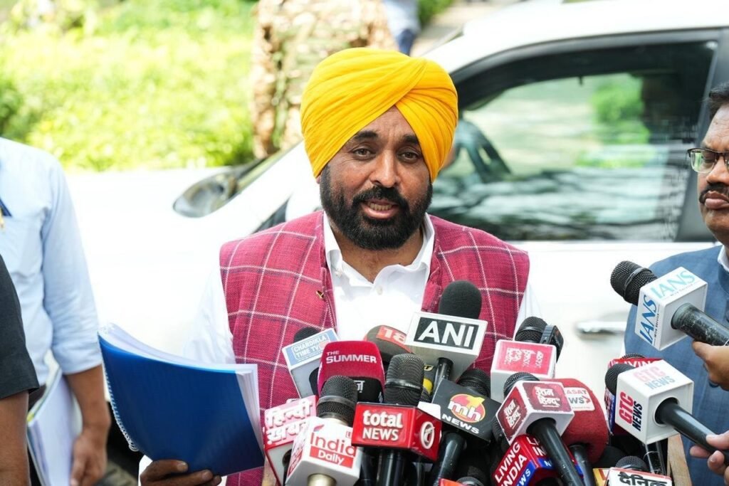 CM Bhagwant Mann Slams Federal Government Over NEET Scandal and Alleged Intimidation of Diljit Dosanjh