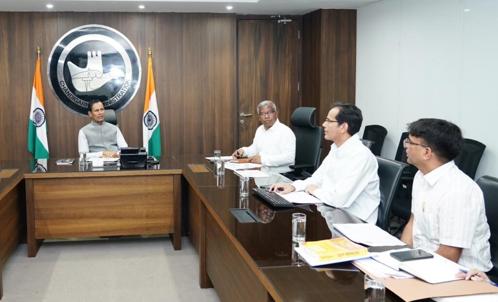 Chief Secretary Reviews Excise & Taxation Department, Chandigarh Targets Over 1000 Crore Excise Revenue