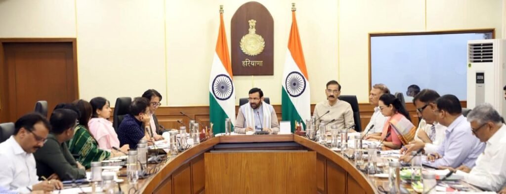 Haryana Chief Minister Mandates Piped Water, Smart Metering, and Unified Utility Permits for Modern Civic Network