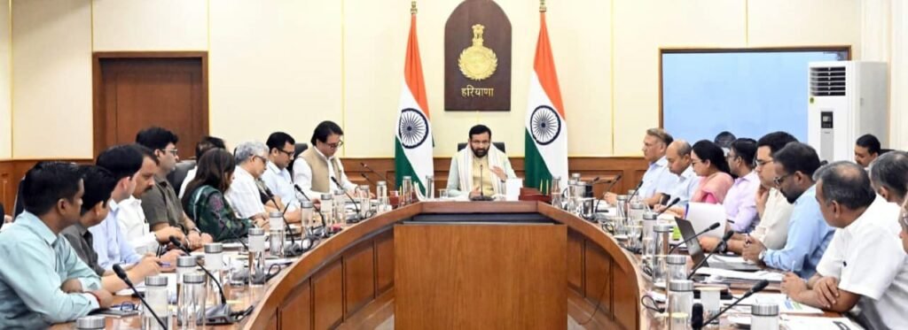 Haryana CM Saini Orders Modernization of ITI Workshops and Industry-Aligned Curriculum Upgrades