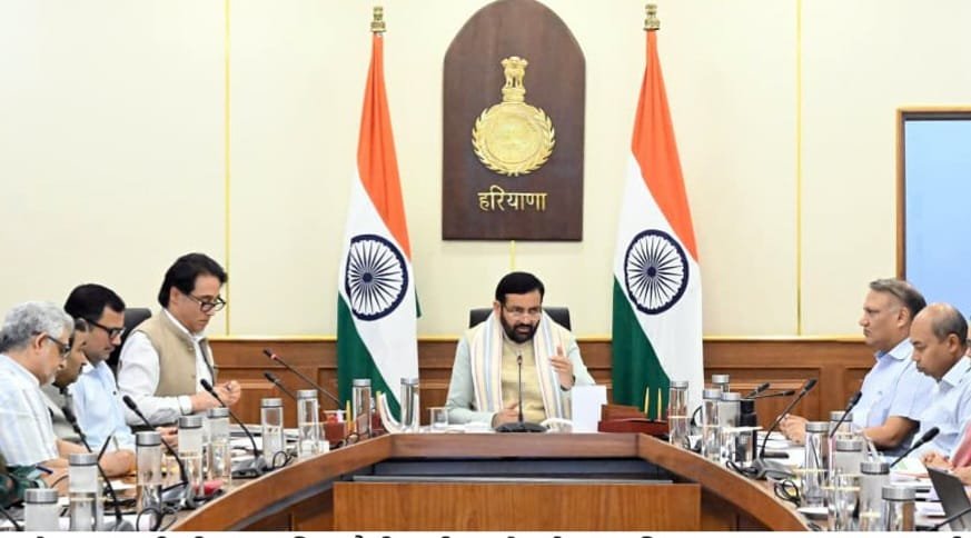 Haryana CM Saini Orders Village-Level Talent Scouting to Shape Next Generation of Athletes for 2036 Olympics