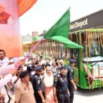 CM Saini Launches Green Transport Revolution with 80 New Electric Buses in Panipat
