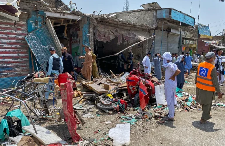 Deadly Pakistan Bazaar Explosion Leaves 9 Dead, Security Forces Launch Massive Investigation