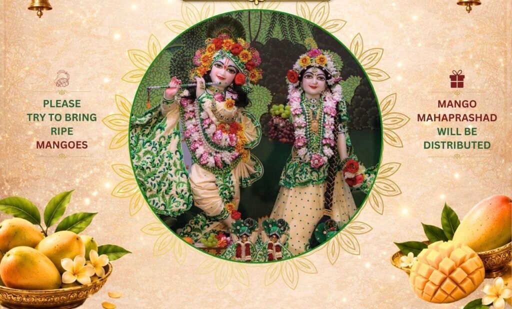 Mango Festival at ISKCON Calgary on May 31 Brings Devotional Celebration and Community Gathering