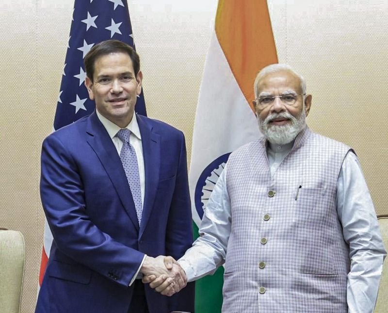 Prime Minister Modi Meets US Secretary of State Marco Rubio in New Delhi, Accepts White House Invitation