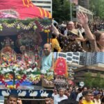 Thousands Gather as Rath Yatra Commences in Calgary with Message of Unity and Devotion