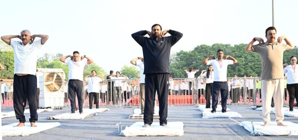 Haryana Launches Month-Long Yoga Campaign to Promote Health and Combat Drug Abuse