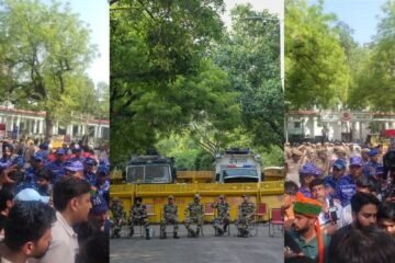 CJP Protest Begins at Jantar Mantar Amid Tight Security Across Delhi