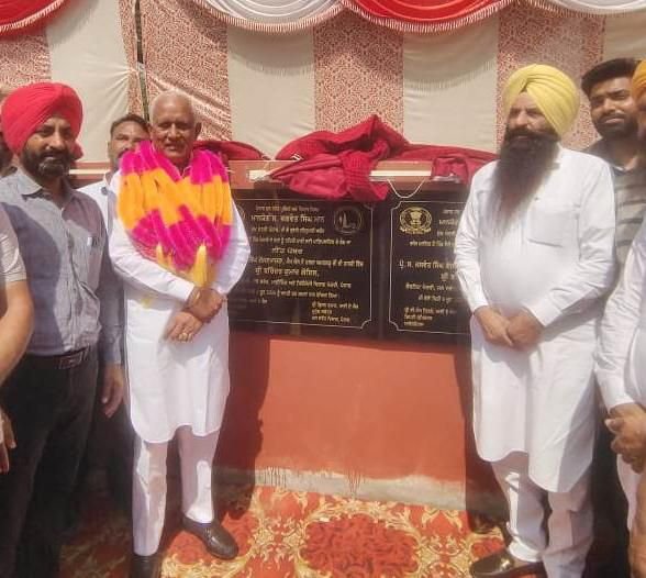 Water Resources Minister Barinder Kumar Goyal Inaugurates Irrigation Projects Worth Rs 13 Crore