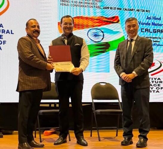 High Commissioner in Calgary: “United Indian Community is Canada’s Strongest Bridge” Focus on Trade, Energy, and Unity Across Alberta–India Ties