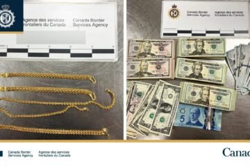 CBSA Seizes Undeclared Cash and Jewellery Worth Over $100,000 at Ottawa Airport; Travellers Fined More Than $17,000