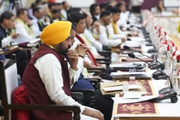 At NITI Aayog, CM Bhagwant Mann Seeks Special Category Status and Border Development Package for Punjab