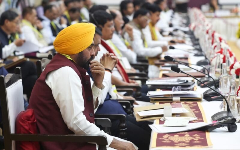 At NITI Aayog, CM Bhagwant Mann Seeks Special Category Status and Border Development Package for Punjab