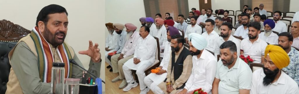 Haryana Chief Minister Nayab Singh Saini Calls For Double Engine Government To Strengthen Punjab