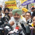 AAP Staged Massive Statewide Protests Over Fake Video Campaign Targeting CM Bhagwant Singh Mann