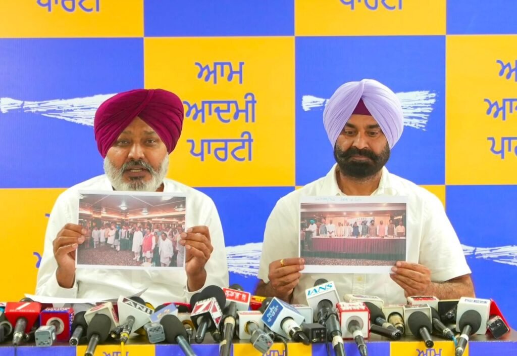 AAP Accuses BJP of Anti-Dalit Bias as Senior SC Leaders Are Sidelined During National President’s Punjab Tour