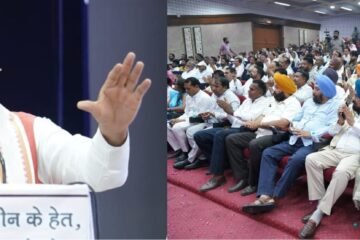 Wiping Out Drug Menace: Haryana CM Nayab Singh Saini Targets Punjab Governance at Saint Kabir Event in Ludhiana
