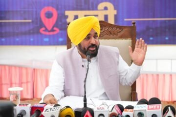 Punjab CM Bhagwant Mann Lays Foundation Stone of ₹54.76 Crore Road Over Bridge in Dhuri