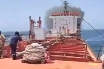 Three Indian Crew Members Missing After Missile Attack on Tanker Off Oman Coast; India Condemns Strike