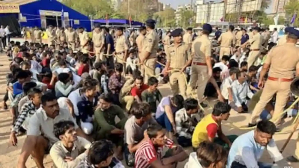 131 Illegal Bangladeshi Nationals Detained in Major Ahmedabad Crackdown