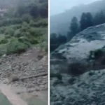 Flash Flood Leaves Trail of Destruction in Himachal’s Chamba; Houses Flooded, Several Vehicles Buried