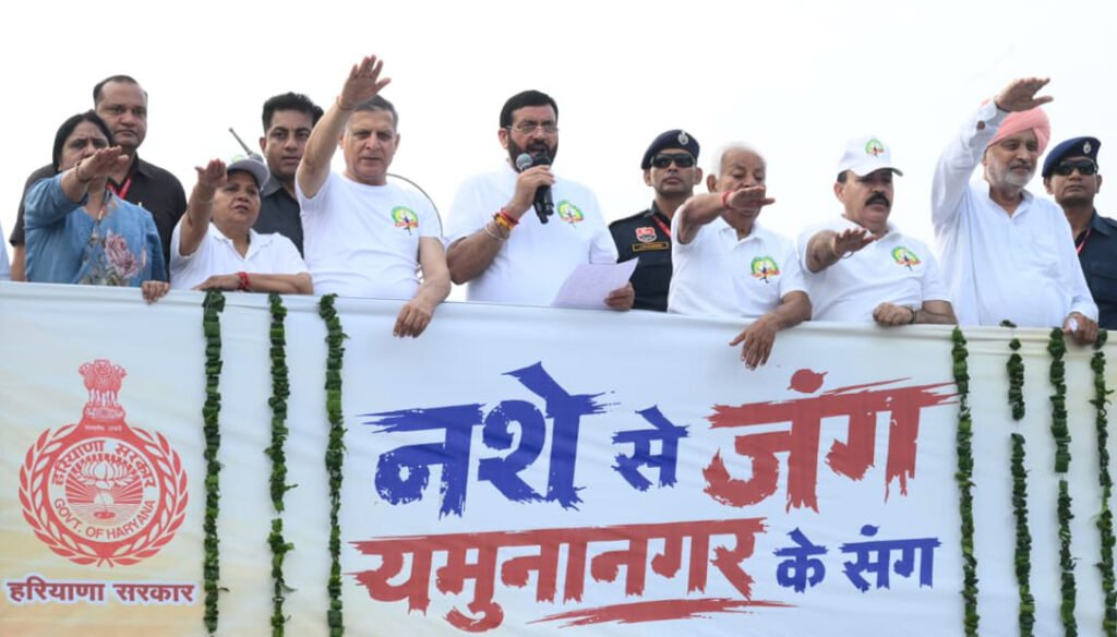 CM Nayab Singh Saini Plants Sapling Under ‘Ek Ped Maa Ke Naam’ Campaign