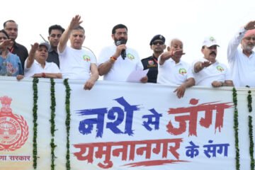 CM Nayab Singh Saini Plants Sapling Under ‘Ek Ped Maa Ke Naam’ Campaign