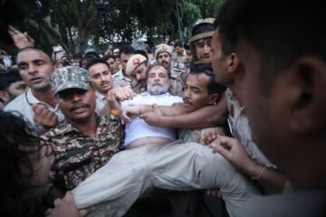 Rahul Gandhi’s Surprise PM Residence Protest Sparks Debate Over Congress Strategy Amid Student Unrest