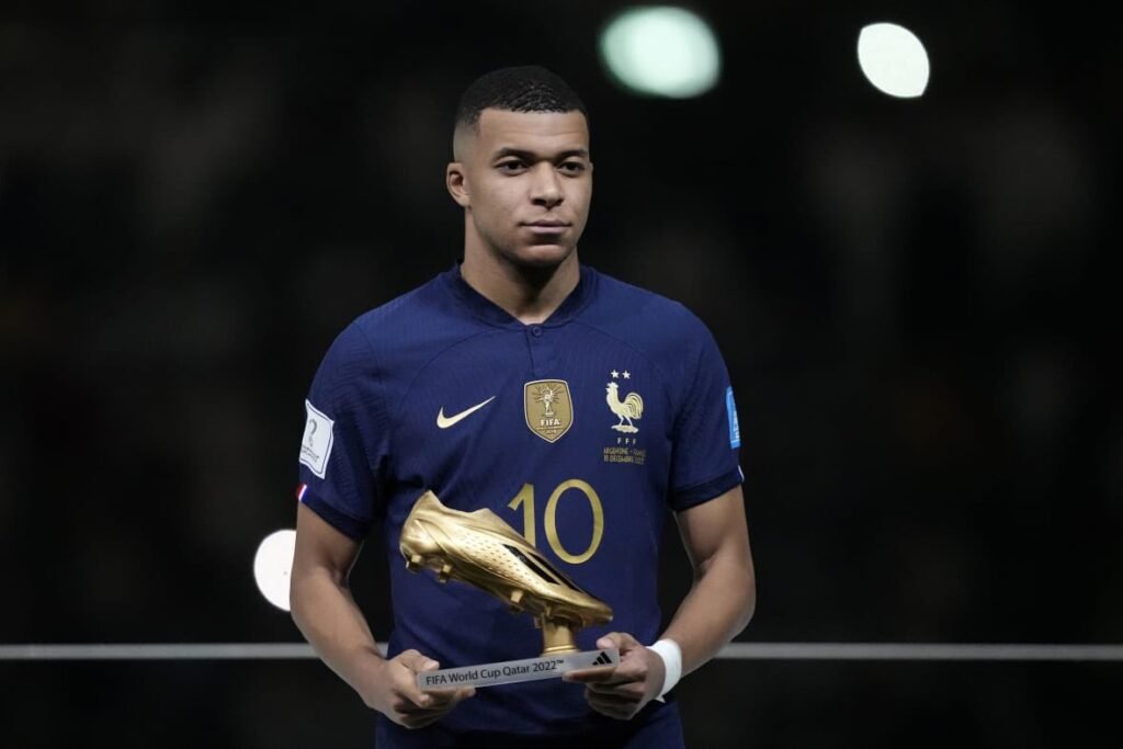 Historic Milestone for Mbappe as France Star Secures Second FIFA World Cup Golden Boot