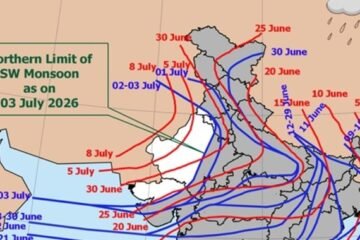 Monsoon Advances Across North India, Bringing Widespread Rainfall to Punjab and Haryana