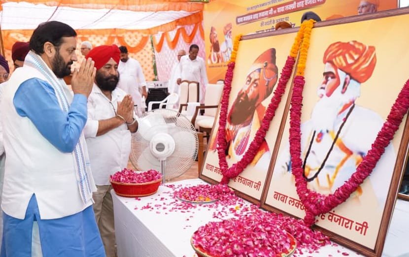 CM Nayab Singh Saini Hails Legacies of Baba Makhan Shah Labana and Baba Lakhi Shah Banjara, Unveils Financial Grants for Community Spaces