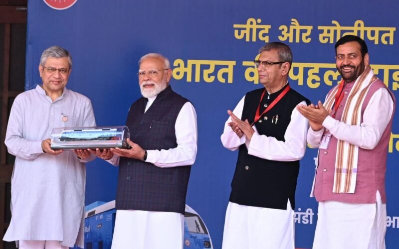 PM Modi Applauds Haryana’s Governance Model in Jind; Highlights Zero-Corruption Recruitment and India’s Landmark Hydrogen Train