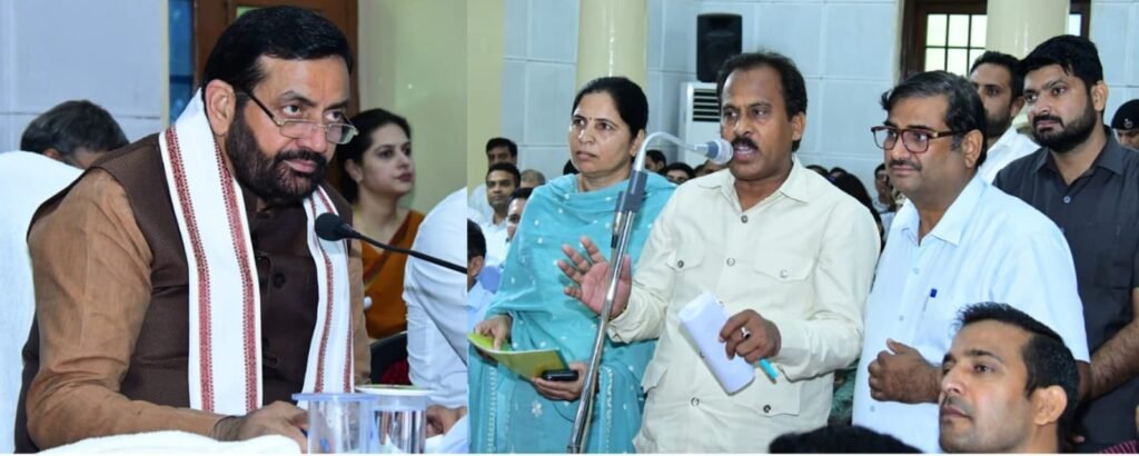 CM Nayab Singh Saini Resolves 13 Out of 15 Cases at District Public Relations and Grievance Committee Meeting in Gurugram