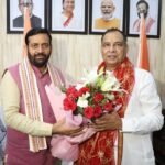 Haryana Chief Minister Facilitates Charge Assumption of Mohan Lal Badoli as Public Enterprises Bureau Chairman
