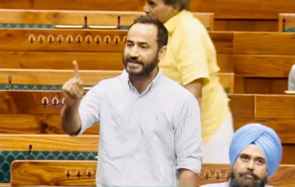 Sangrur MP Gurmeet Singh Meet Hayer Slams Centre’s Exam Bill in Lok Sabha