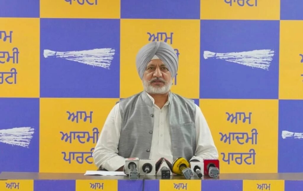 AAP Punjab Media In-Charge Baltej Pannu Accuses Congress of Internal Strife and Political Rumours