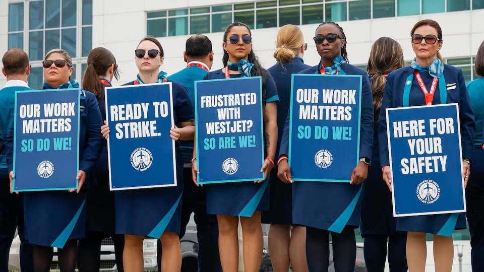 WestJet Strike Countdown Begins: 72-Hour Notice Sparks Travel Chaos, Airfares Surge Across Canada