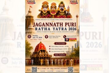 OSCAA Organising Jagannath Puri Ratha Yatra 2026 in Calgary on July 19