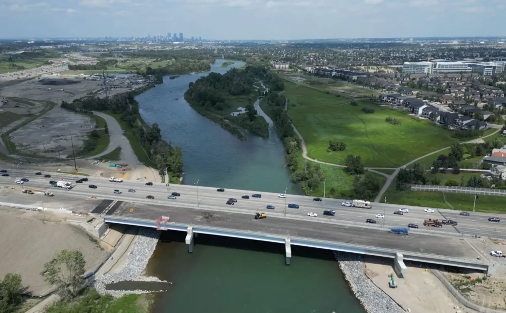 New Ivor Strong Bridge Marks Major Progress in Deerfoot Trail Upgrade Project