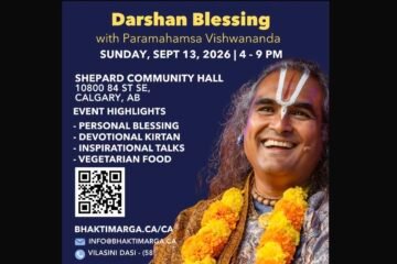 Paramahamsa Swami Vishwananda to Bring Two Sacred Days of Spirituality and Devotion to Calgary