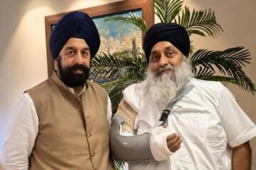 RP Singh Meets Sukhbir Badal in Delhi as BJP-SAD Alliance Talks Gain Momentum