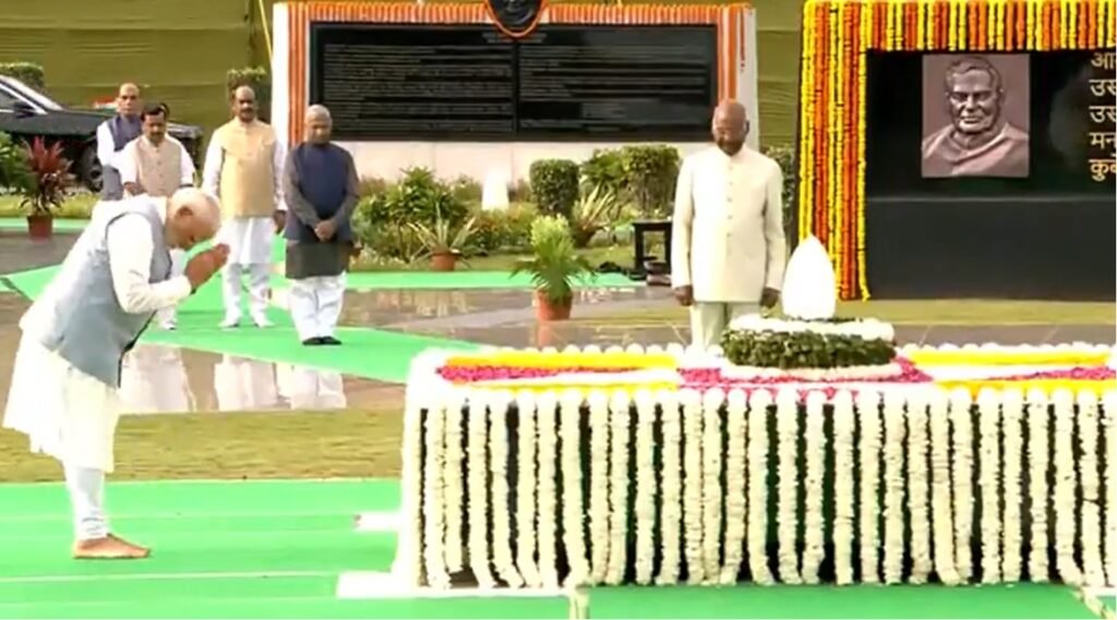 Atal Bihari Vajpayee Remembered on Death Anniversary as PM Modi, President Murmu Pay Tributes