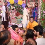 Chief Minister Nayab Singh Saini Visits Banke Bihari Temple in Vrindavan, Lays Foundation Stone at Shri Krishna Kripa Dham