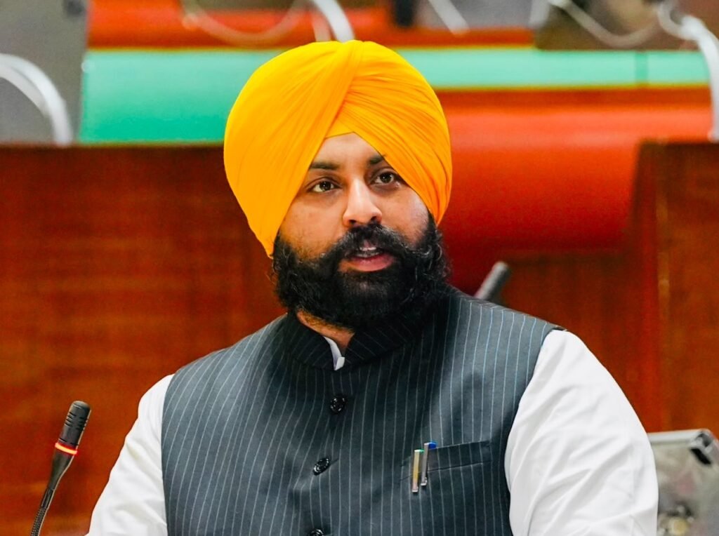 Punjab Outperforms Kerala to Secure Top Rank in NITI Aayog School Education Index, Says Minister Harjot Bains