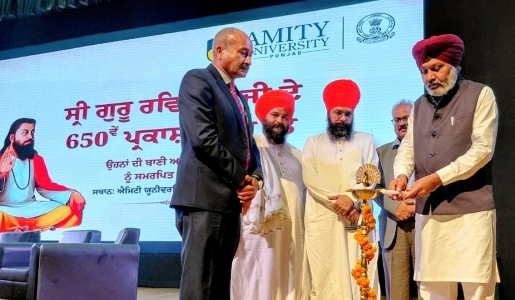 Harpal Singh Cheema Highlights Timeless Relevance of Sri Guru Ravidass Ji Maharaj’s Message at Mohali Seminar