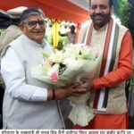 Governors and Union Ministers Pay Courtesy Visit to Haryana Chief Minister in Chandigarh
