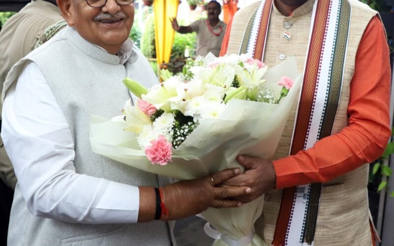 Governors and Union Ministers Pay Courtesy Visit to Haryana Chief Minister in Chandigarh