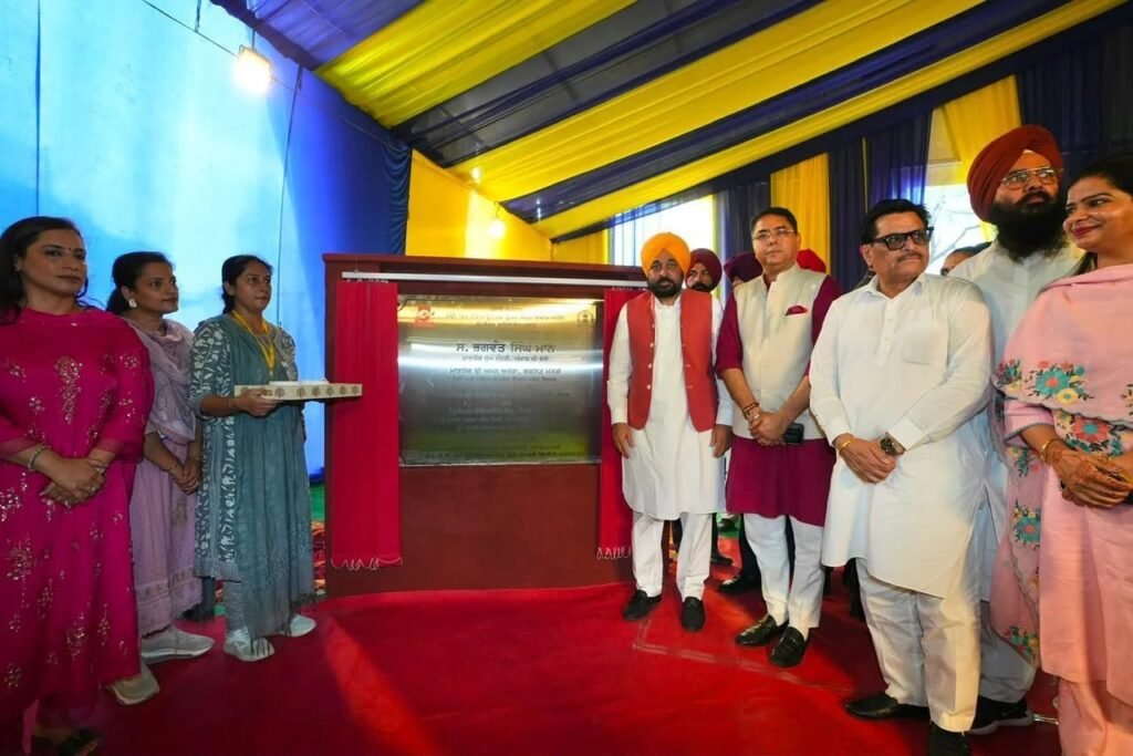 Ludhiana’s Budha Nallah To Be Cleaned Soon As CM Bhagwant Singh Mann Lays Foundation Stone Of Compressed Biogas Plant In Haibowal